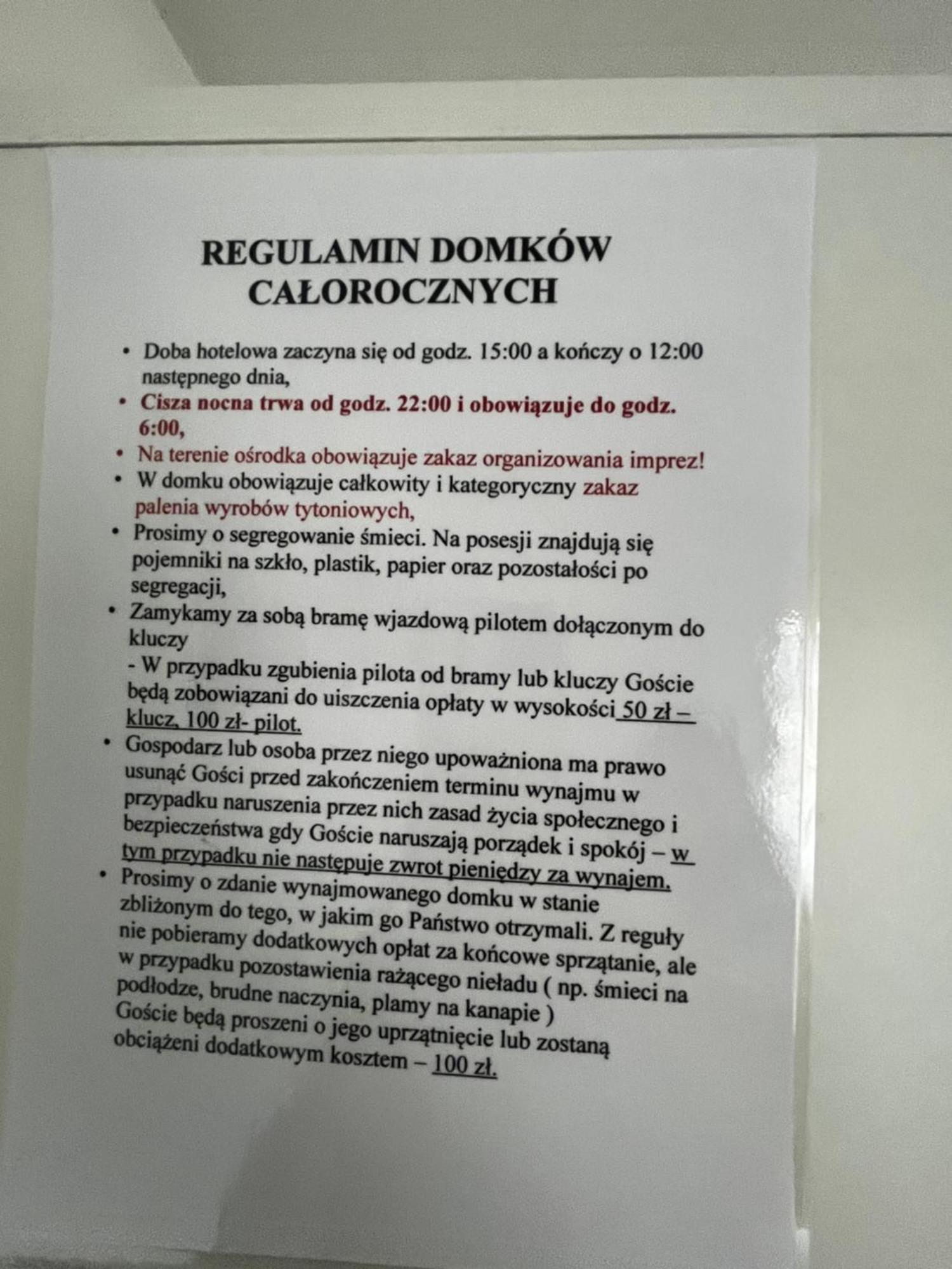 Domki Pod Debami Mojecice Eksteriør bilde